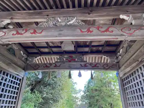 松江城山稲荷神社の山門・神門