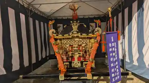 上川神社頓宮のお祭り