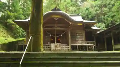 西金砂神社の本殿・本堂