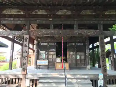 定林寺の本殿・本堂