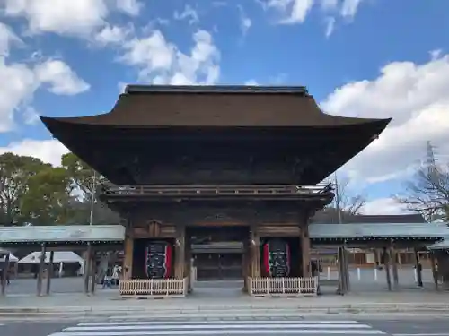 尾張大國霊神社（国府宮）の山門・神門