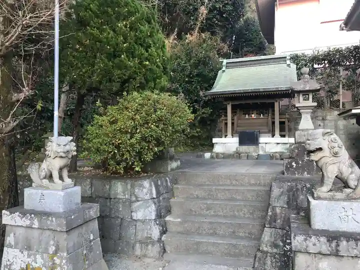 諏訪神社の本殿・本堂