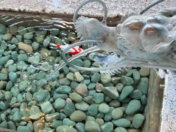 西野神社の手水舎