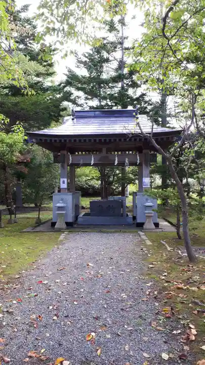 寿都神社の手水舎