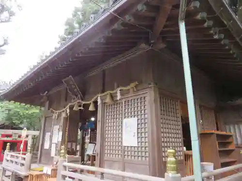 橿森神社の本殿・本堂