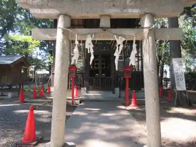 調神社の鳥居