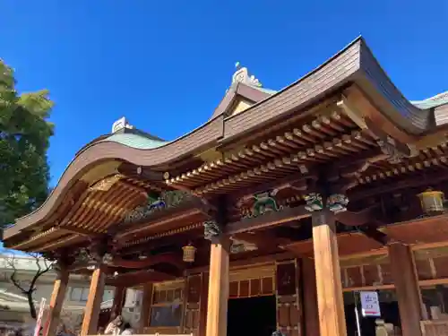 湯島天満宮の本殿・本堂