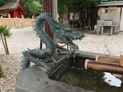 伊賀八幡宮の手水舎