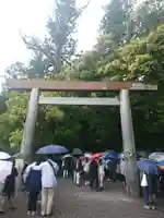伊勢神宮外宮(豊受大神宮)の鳥居