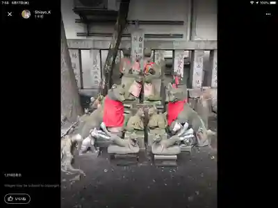 笠間稲荷神社 東京別社の地蔵