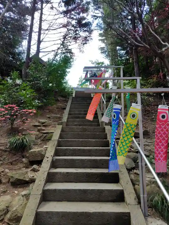 滑川神社 - 仕事と子どもの守り神(福島県)