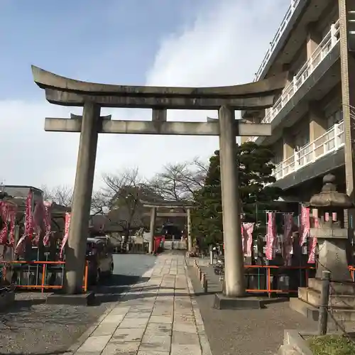 六孫王神社の鳥居