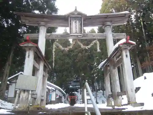 河牟奈備神社の鳥居