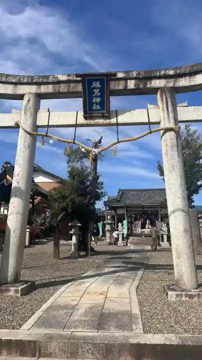 勝鳥神社の{uncategorized: "未分類", other: "その他", undefined: "問題あり", building: "その他建物", grave: "お墓", sacred_gate: "鳥居", guardian: "狛犬", statue: "像", buddha: "仏像", history: "歴史", nature: "自然", garden: "庭園", animal: "動物", pagoda: "塔", temizu: "手水舎", mountain_gate: "山門・神門", sanctuary: "本殿・本堂", subordinate: "末社・摂社", art: "芸術", scenery: "景色", jizo: "地蔵", ema: "絵馬", goshuin: "御朱印", omikuji: "おみくじ", items: "授与品その他", amulet: "お守り", goshuincho: "御朱印帳", eats: "食事", festival: "お祭り", votive_dance: "神楽", shichigosan: "七五三参", wedding: "結婚式", experience: "体験その他", initially: "初詣", around: "周辺", anti_infection: "感染症対策"}