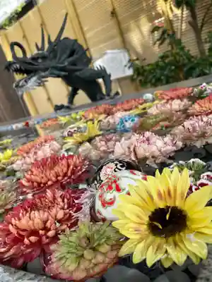 蛇窪神社の手水舎