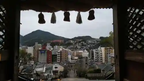 鎮西大社諏訪神社の景色