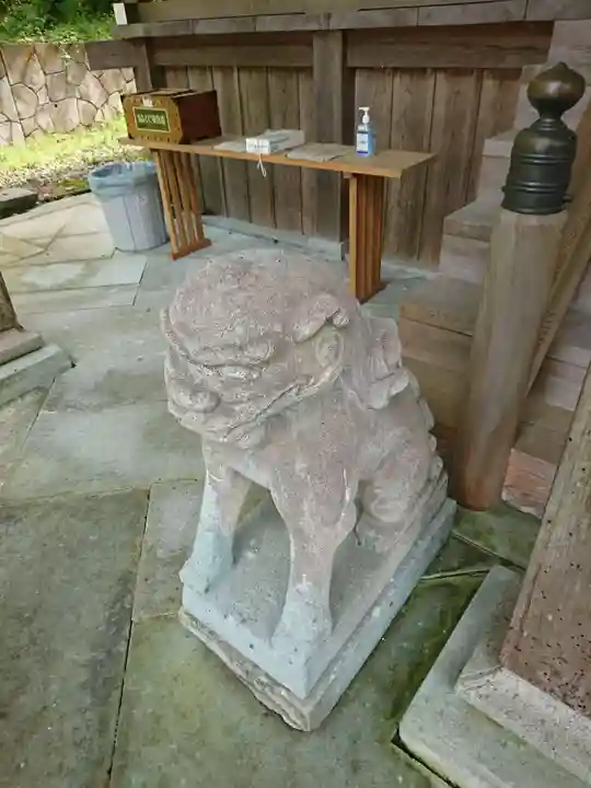 加賀神明宮の狛犬