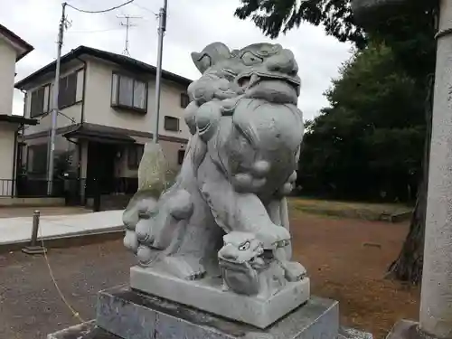 天照神社の狛犬