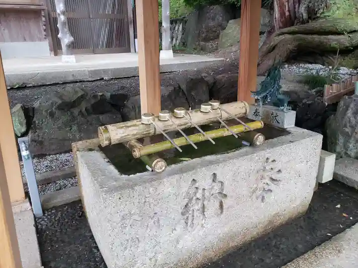 赤後寺の手水舎