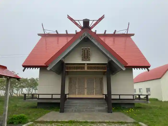 歯舞神社の本殿