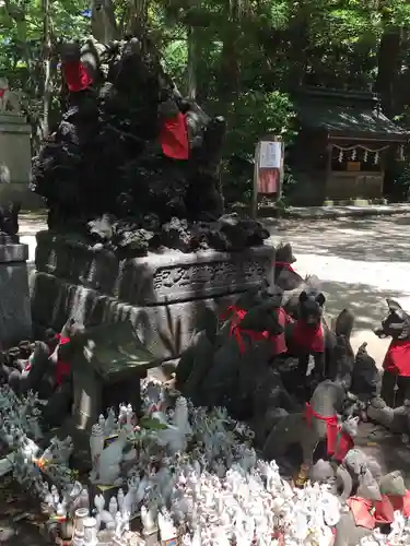 笠間稲荷神社の狛犬