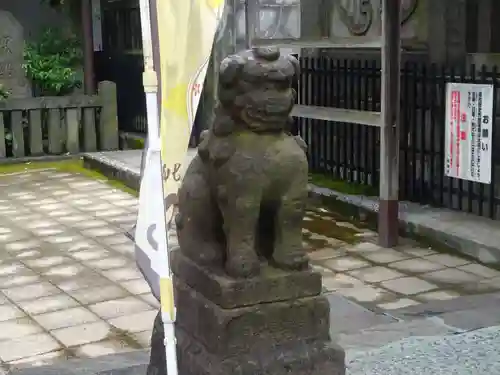 高輪神社の狛犬