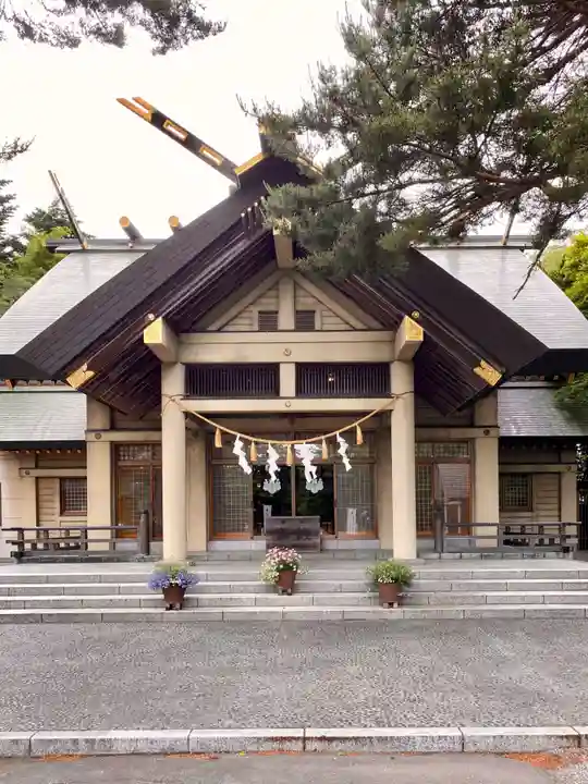 江別神社の本殿・本堂