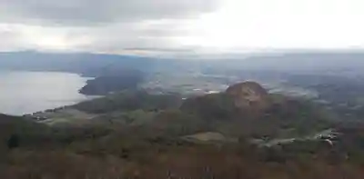 火の山神社の景色
