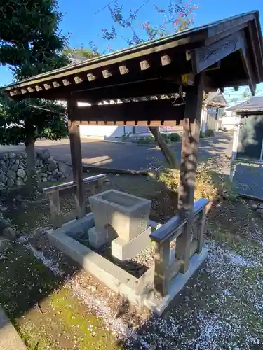 羽黒神社の手水