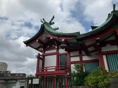 筑土八幡神社の本殿・本堂