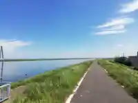 息栖神社の周辺