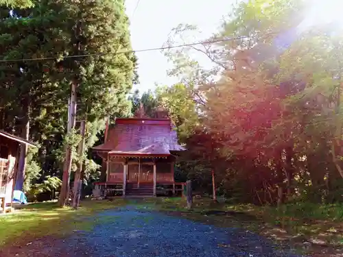 倉澤神社の本殿