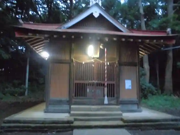 落合稲著社の本殿・本堂