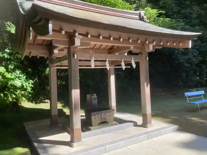 富岡八幡宮の手水舎