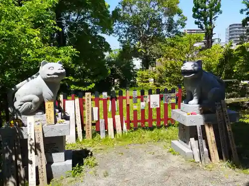 大江神社の狛犬