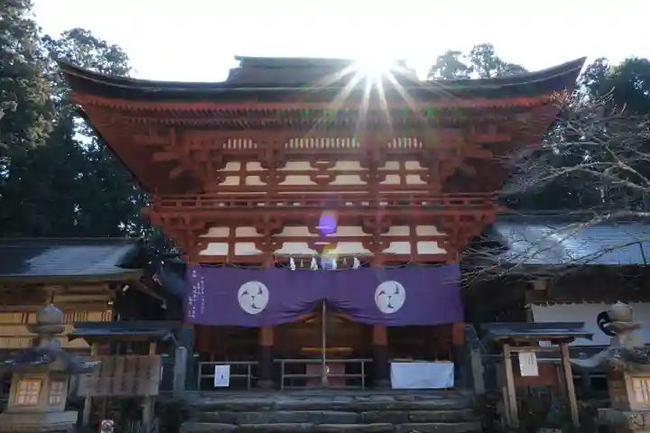 丹生都比売神社の山門・神門