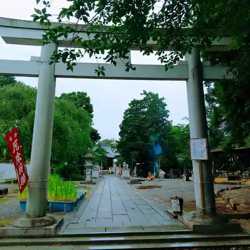 東沼神社の鳥居