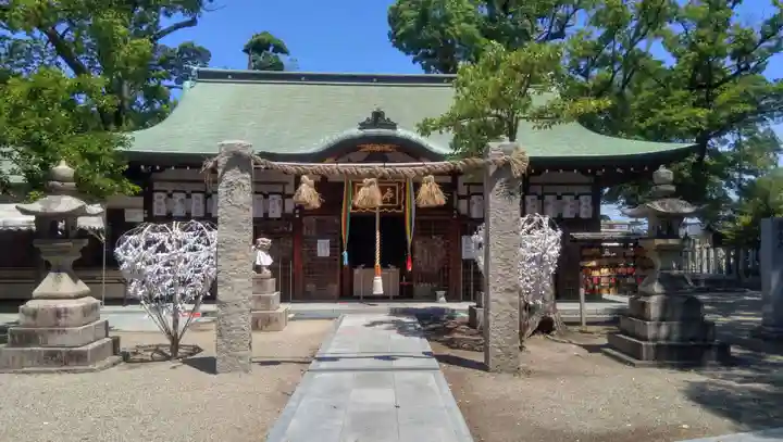 布忍神社の本殿・本堂