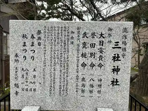 三社神社の歴史