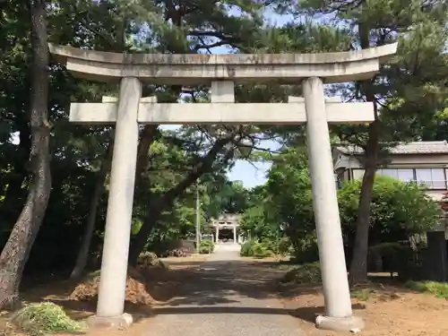 玉敷神社の鳥居