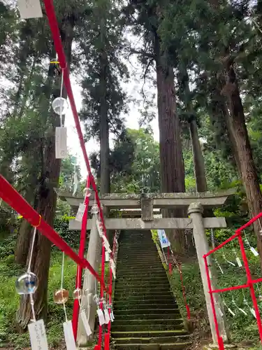 大宮温泉神社の鳥居