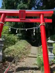 村山浅間神社の鳥居