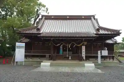 焼津神社の本殿・本堂