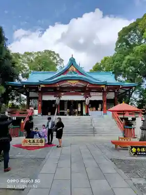 多摩川浅間神社の本殿・本堂