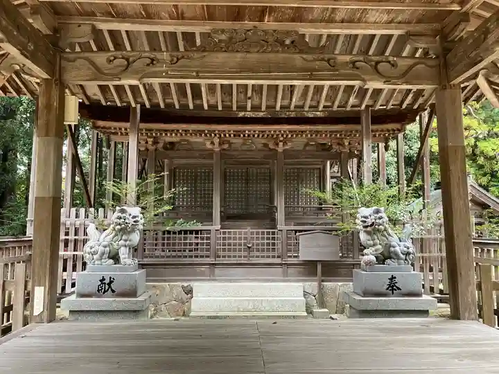 波豆八幡神社の本殿・本堂