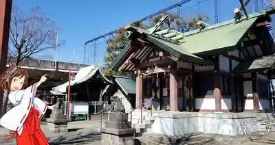 上小松天祖神社の本殿・本堂