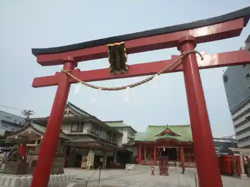 東京羽田 穴守稲荷神社の鳥居