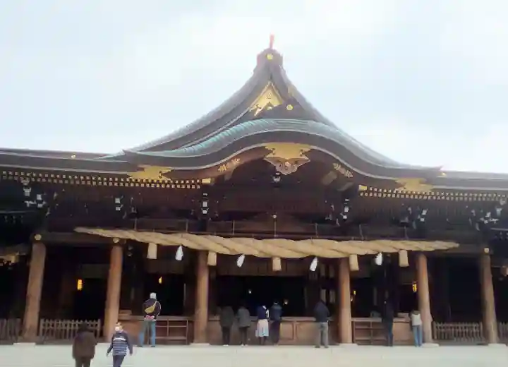 寒川神社の本殿・本堂