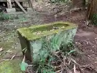 神明神社の手水舎