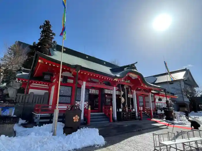 深志神社の本殿